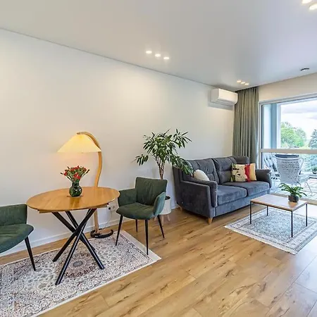 Sky With Free Parking And Balcony & Ac * Kaunas